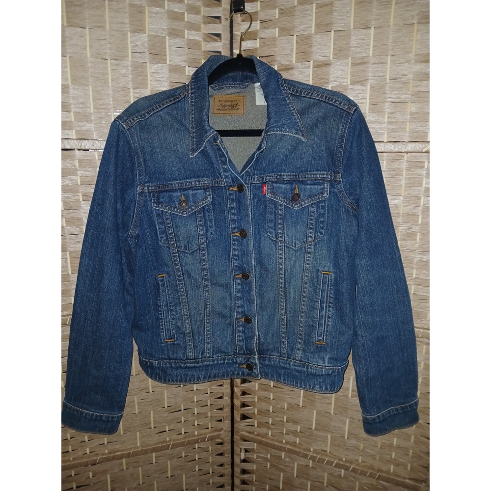 Levi's Women's Denim Red Tag Trucker Jacket  Size L